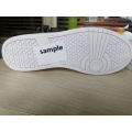 Latest design high quality cheap no brand wholesale white canvas shoes